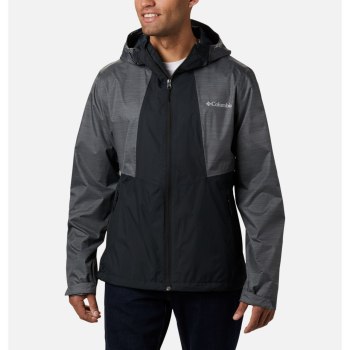 Columbia Muške Jakne - Inner Limits II Crne Tamno Sive | LAQY-36428